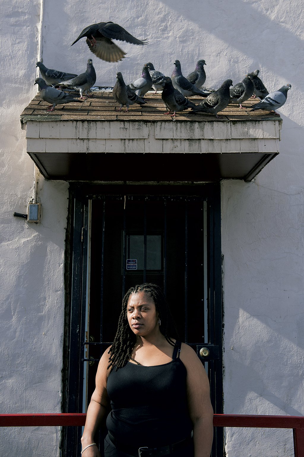 Inside our March 2016 issue: Charisma Brown fought her nonprofit landlord after it moved to evict her for having an alcohol bottle in her house. She says she was using it as a flower vase. Marisa Kashino takes a look into Brown's story, and how easy it is for programs battling homelessness to evict their tenants. Photograph by Swikar Patel.