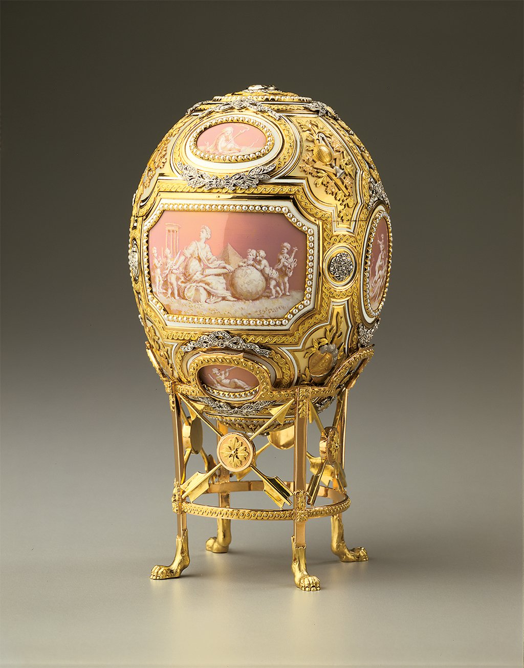 Photograph of “Catherine the Great Egg” Courtesy of HIllwood Museum 