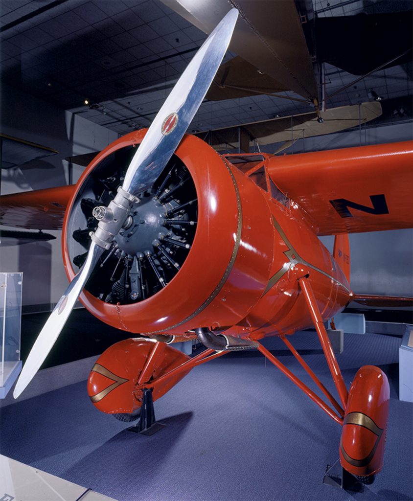 DC women. Women's History Month. Photograph of Earhart’s Plane by Eric Long/National Air and Space Museum 