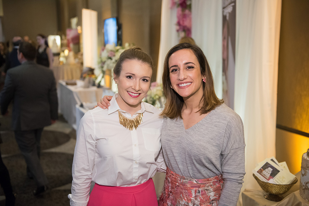 Washingtonian Bride & Groom Editor, Sarah Zlotnick, and Assistant Editor, Caroline Cunningham. 