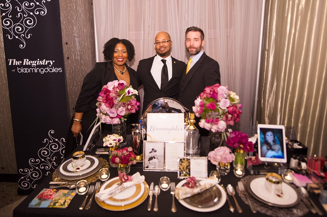 Bloomingdale's registry booth was a huge hit at this year's showcase. 