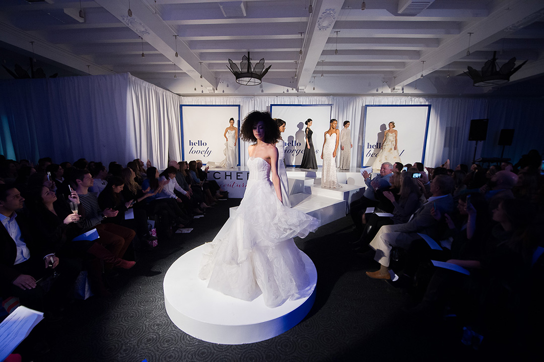 Hitched Bridal Couture showed off some of their favorite looks during the runway show.