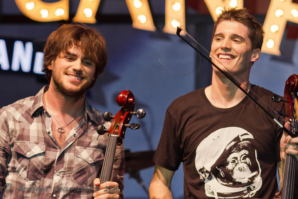 february2016-thingstodo-2cellos - Washingtonian Photograph via Flickr user Bridget Samuels.