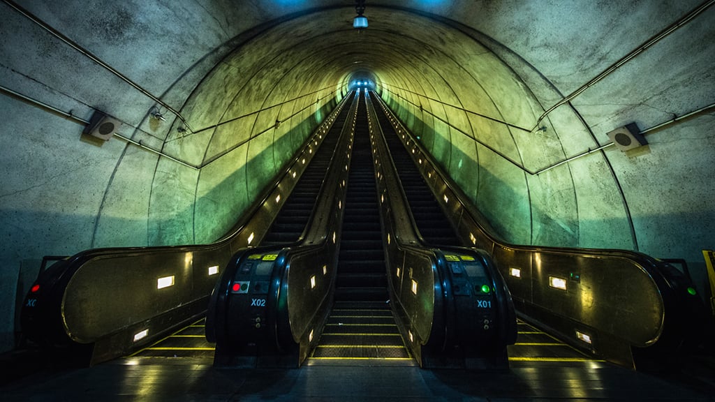 DC Metro Escalator