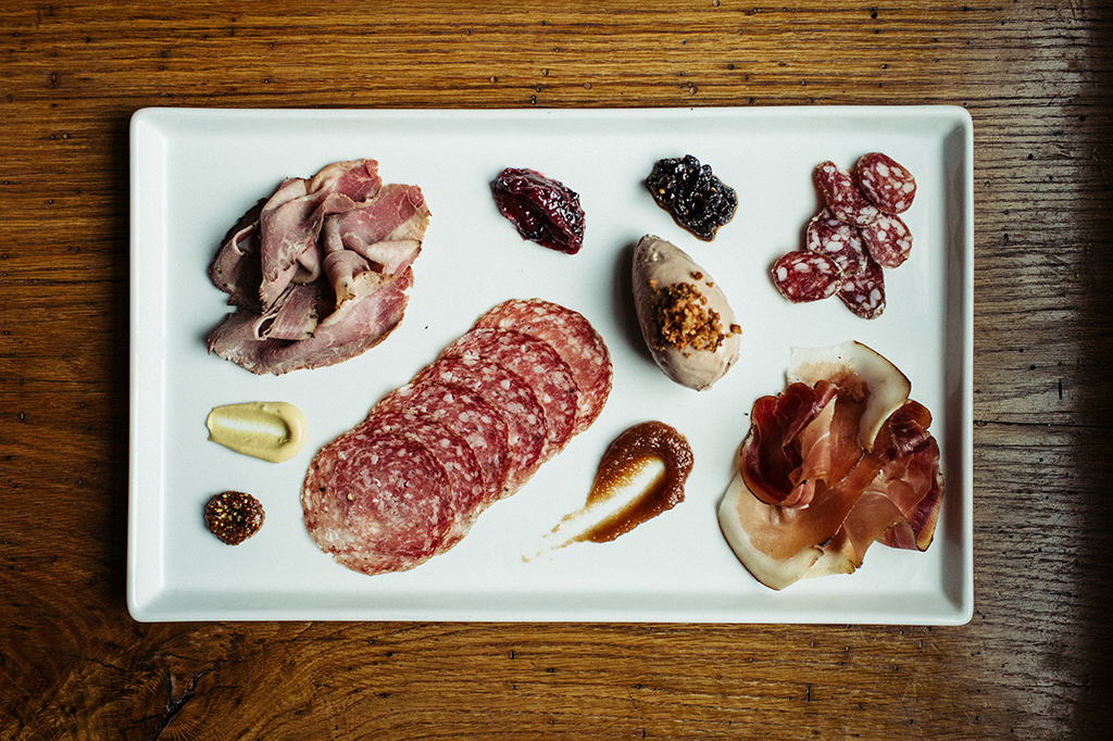 Sample of meats at Metzger Bar & Butchery in Richmond. Photograph by Betty Clicker Photography.