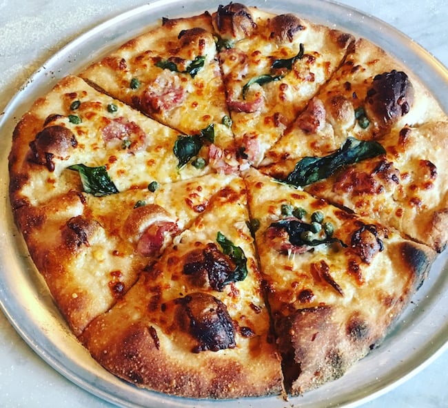All Purpose pizza courtesy of Michael Friedman - Washingtonian Pizza at All Purpose. Photograph courtesy of Michael Friedman.