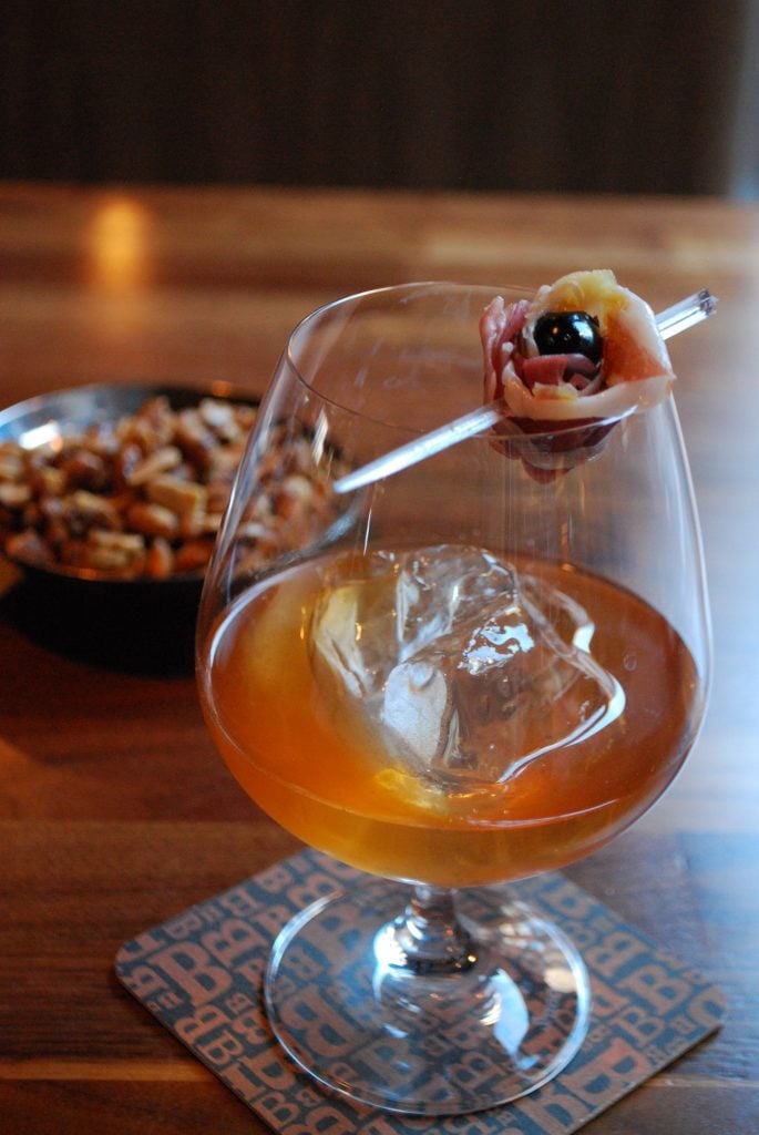 Bourbon Steak_Bacon Blossom Cocktail_credit to Simoneink - Washingtonian Cherry Blossom-Themed Cocktails
