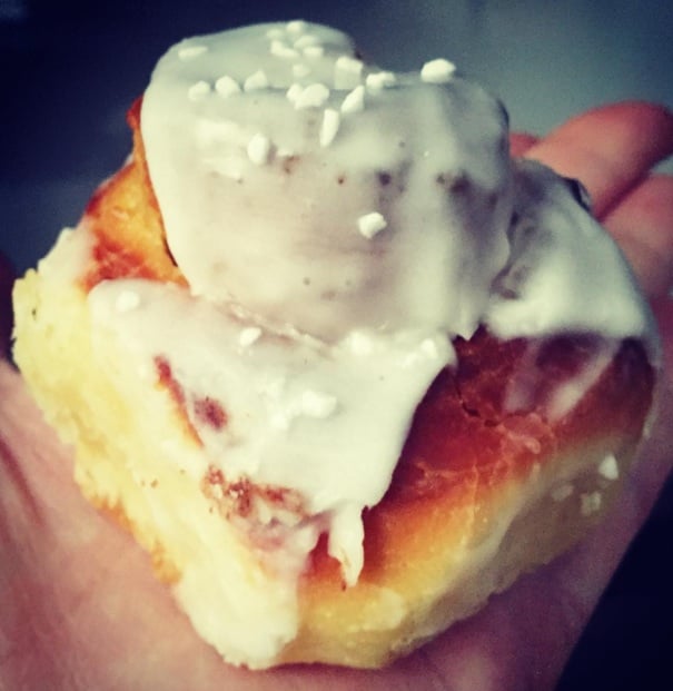 Bun - Washingtonian Pineapple and Pearls serves fresh pastries and savories like egg sandwiches. Photograph via Daniel Swartz Instagram