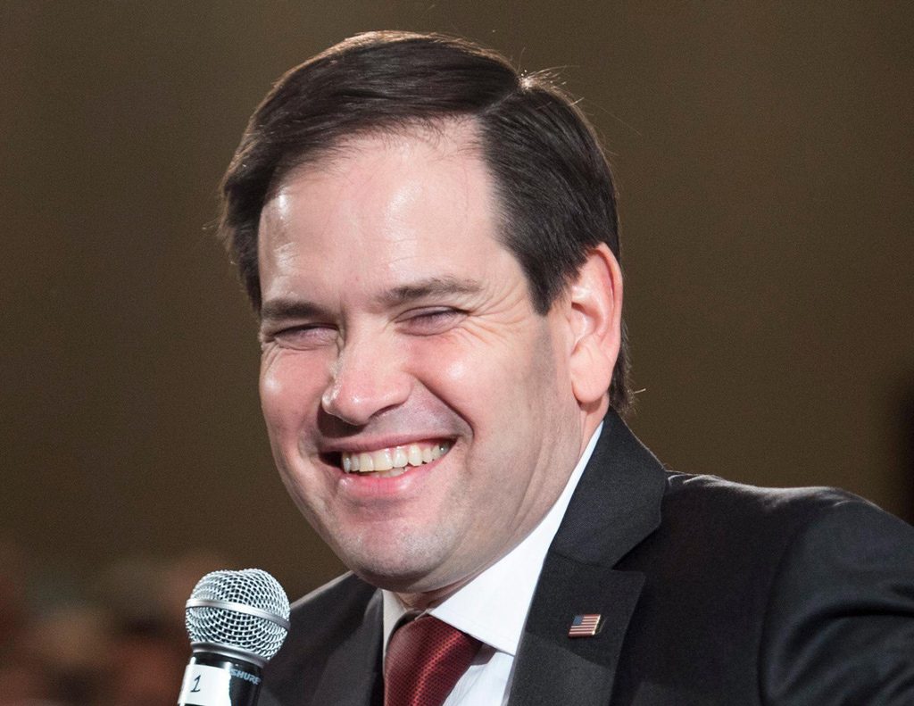 Photograph of Rubio by EPA/Craig Lassig/Alamy