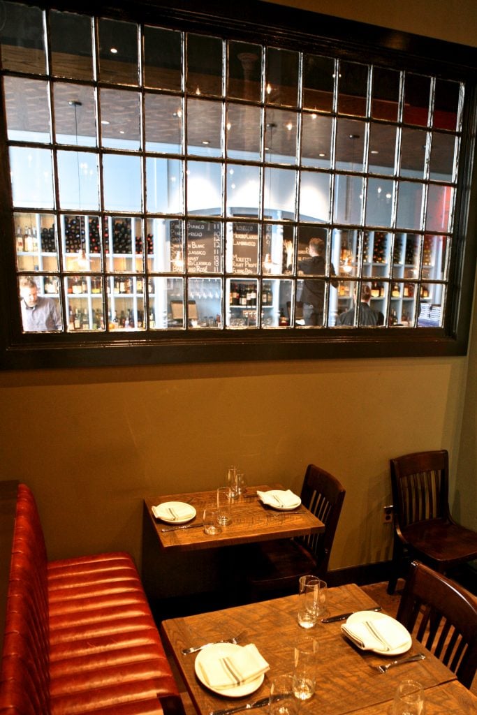 A view of the new restaurant, Alta Strada - Washingtonian Look for a sister crudo bar to open in April.