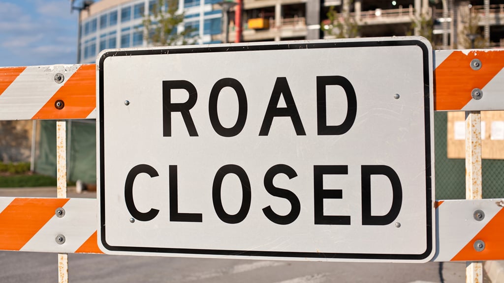 DC road closures