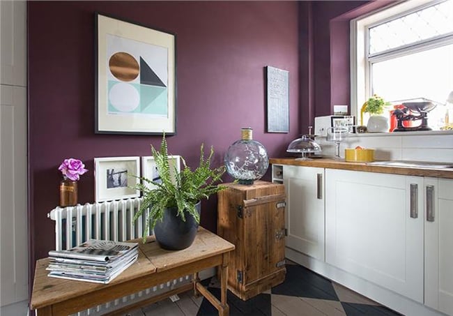 farrow&ball_brinjal - Washingtonian Bedroom paint colors. Photograph via Farrow & Ball.