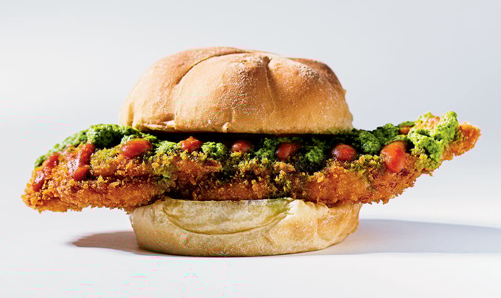 newsandwichesindc_rayshellburgertoo_angrychickensandwich - Washingtonian New sandwiches in DC: Angry Chicken Sandwich at Ray’s Hell Burger Too. Photograph by Scott Suchman.