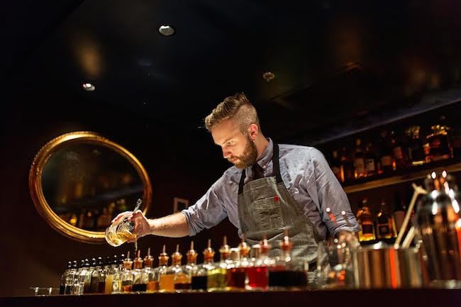 Bartender Alex Levy at the Columbia Room. Photograph by Scott Suchman DC's bar scene 