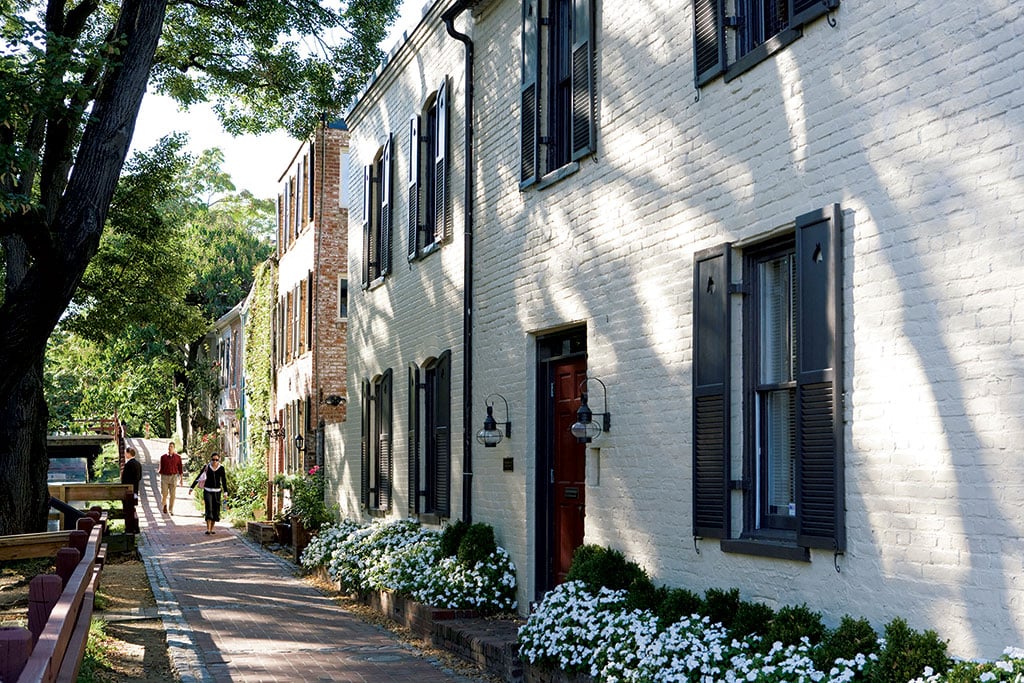 Most Expensive Neighborhoods in Washington, DC, Maryland, Virginia. Georgetown.