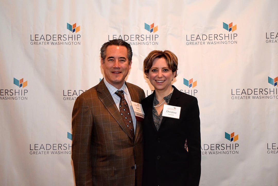 Fred Hill (’13) of The Hill Group, and his wife Christine Hill of the National Legal Services Program.