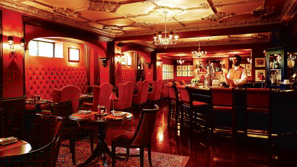 Off-the-Record - Washingtonian capitol hill, places to drink in downtown dc Off the Record, inside downtown DC's Hay-Adams, is the quintessential old-school hotel bar. Photograph courtesy of the Hay-Adams.
