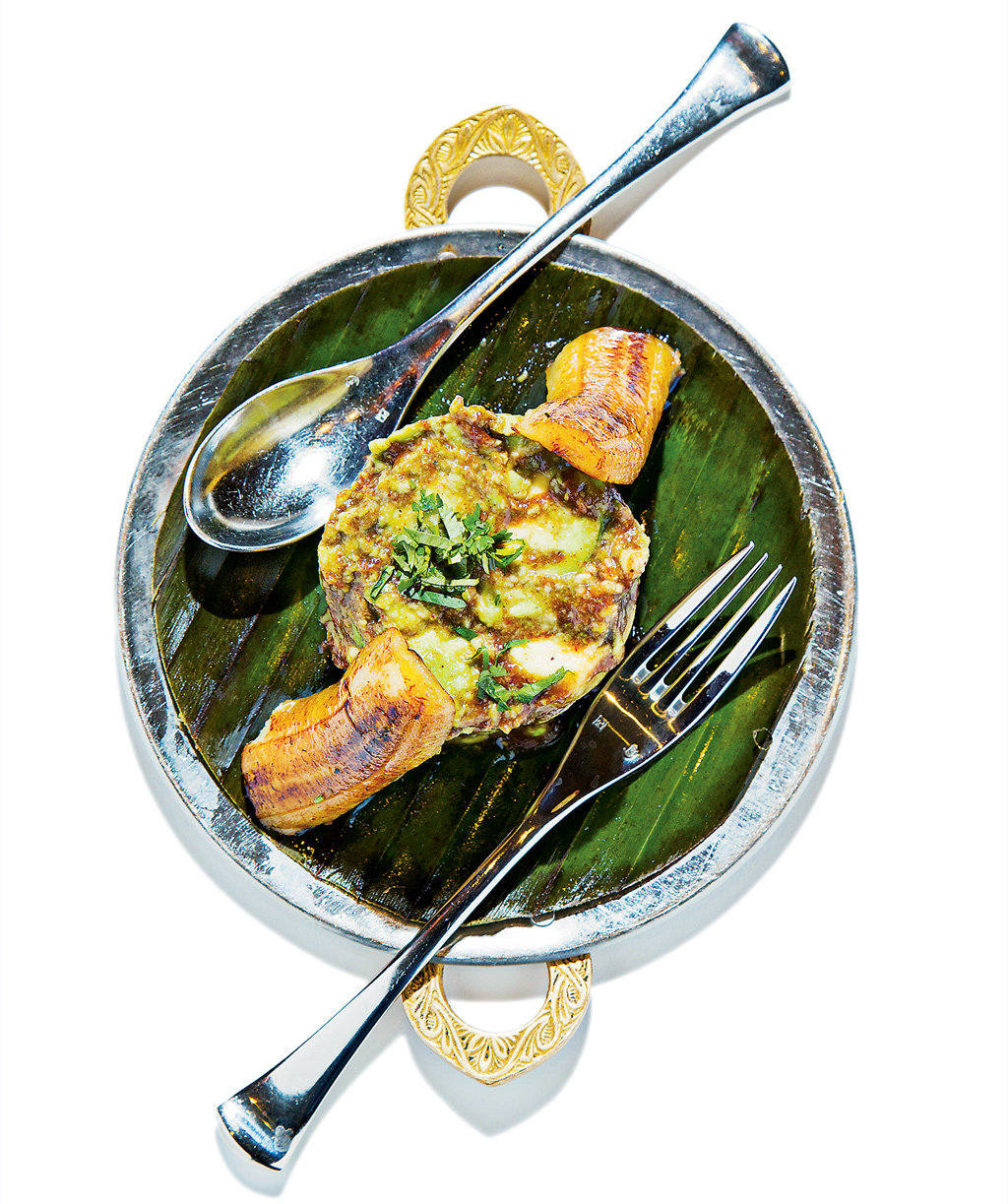 great places to eat around penn quarter. At Rasika West End, try the avocado-banana chaat. Photo by Scott Suchman.