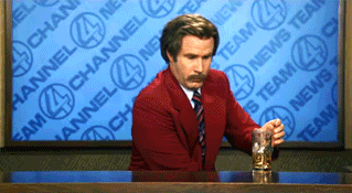 Ron-Burgandy-Finishes-Drink-Quickly-Anchorman - Washingtonian DC's bar scene