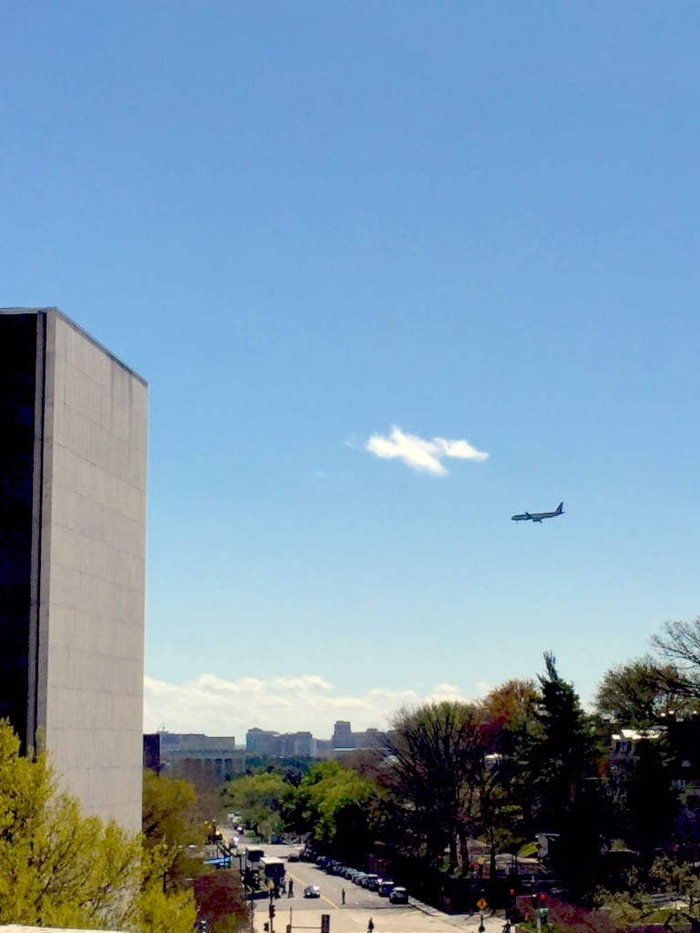 rooftop view - Washingtonian rooftop view