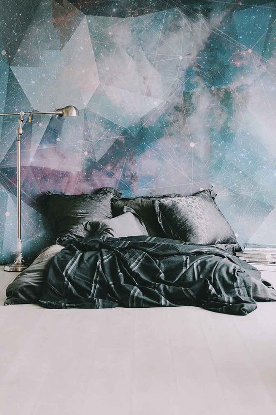 "Constellation Wall Mural" by Ane Wall Decor. 