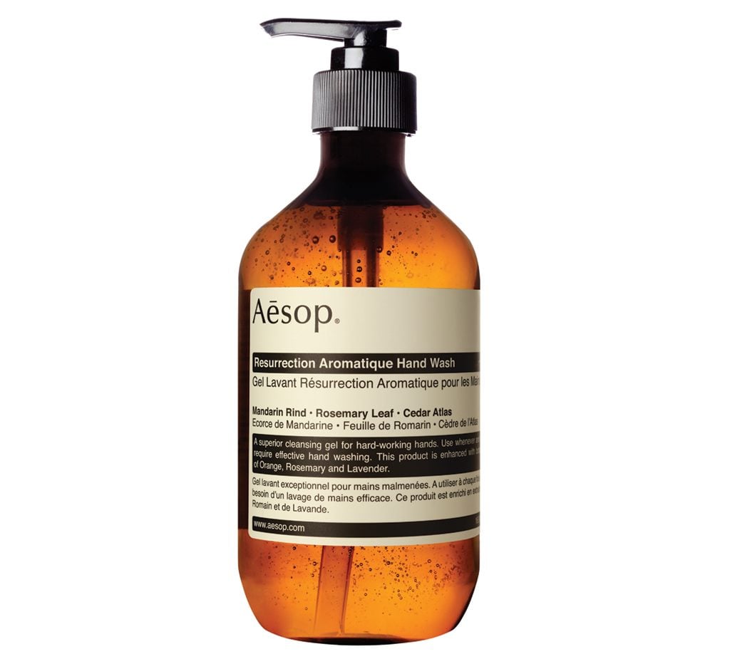 bathroom decor accessories Aesop-resurrection-aromatique-hand-wash