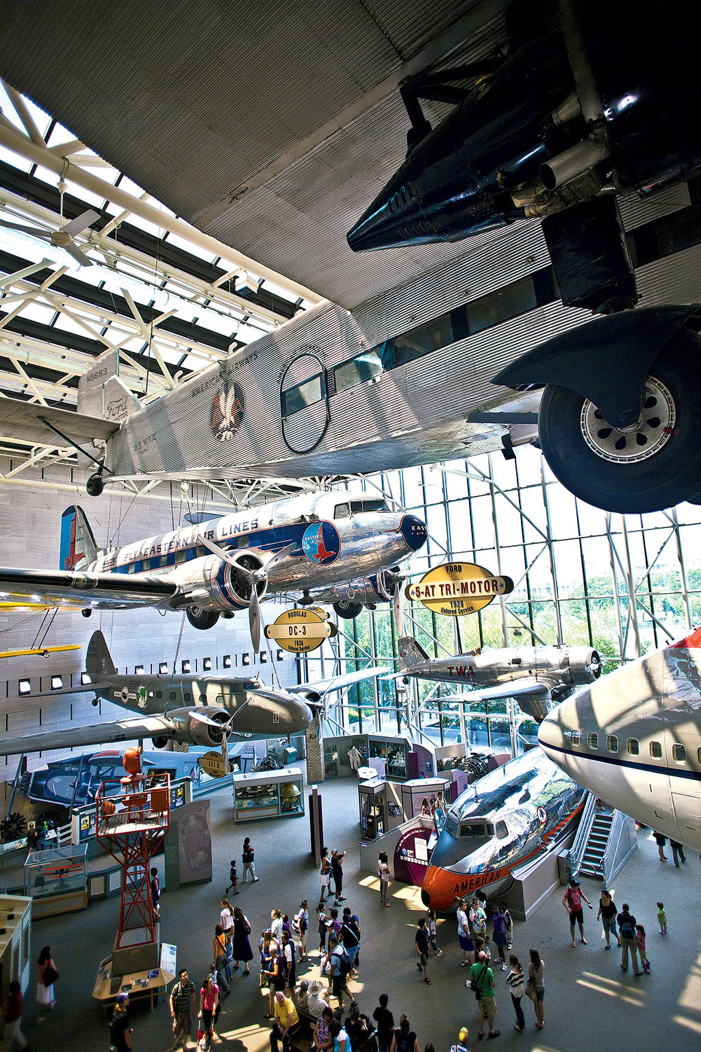 The National Air and Space Museum offers a comprehensive look at the history and evolution of flight.