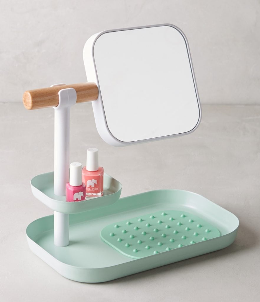 bathroom decor accessories Anthropologie-vanity-organizer