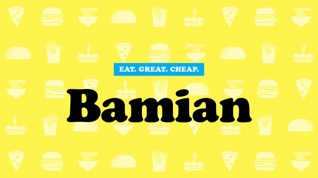 Cheap Eats 2016: Bamian