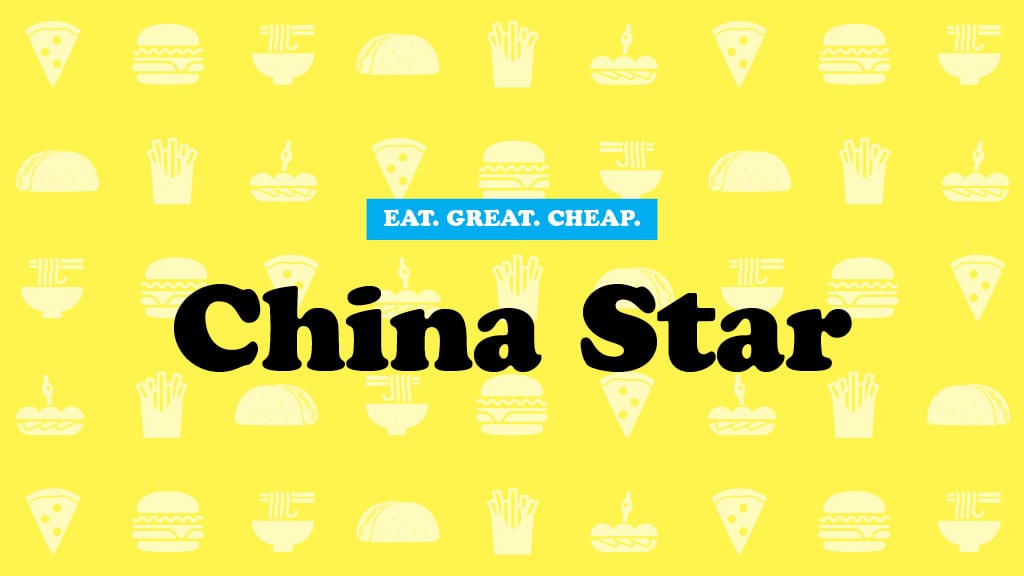 China Star Cheap Eats 2016