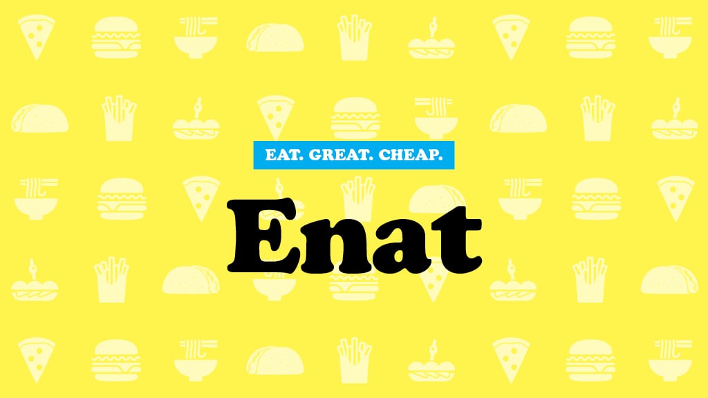 Enat Cheap Eats 2016