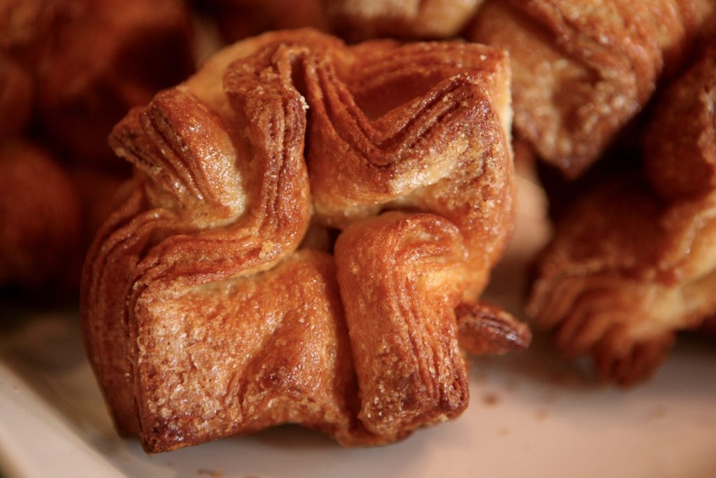 Expect riffs on classics, like a take on the French pastry, kouign amann.