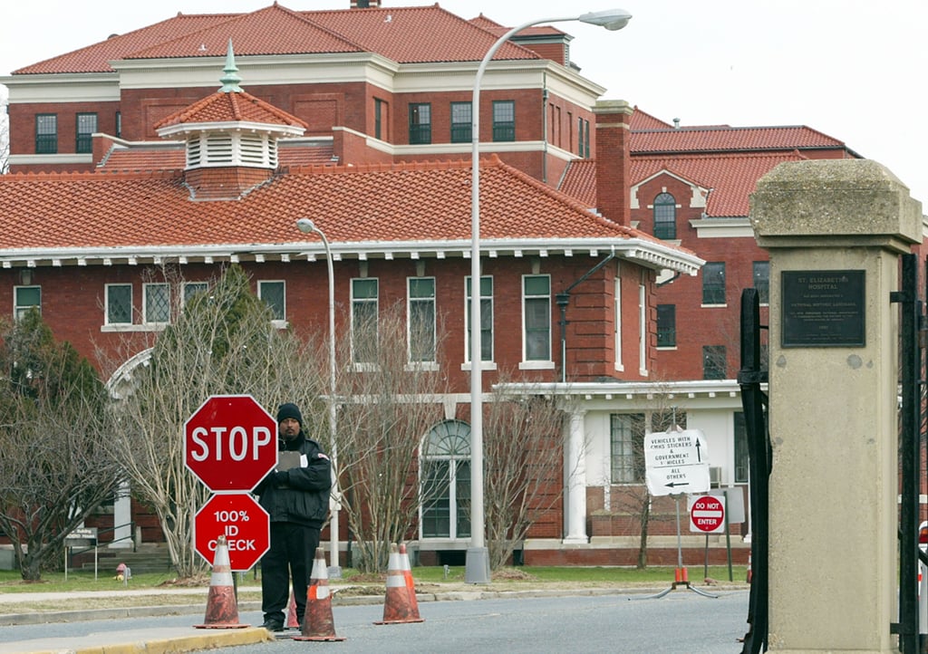 John Hinckley St. Elizabeths Hospital in DC