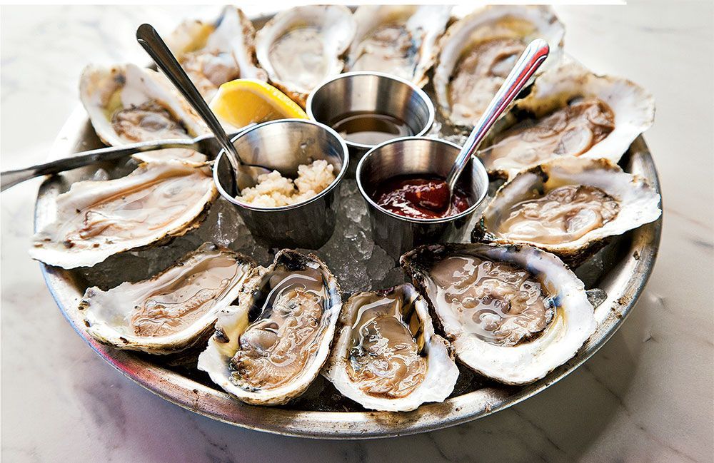 One of our favorite Union Market spots: the Rappahannock Oyster Bar. Photograph by Scott Suchman 