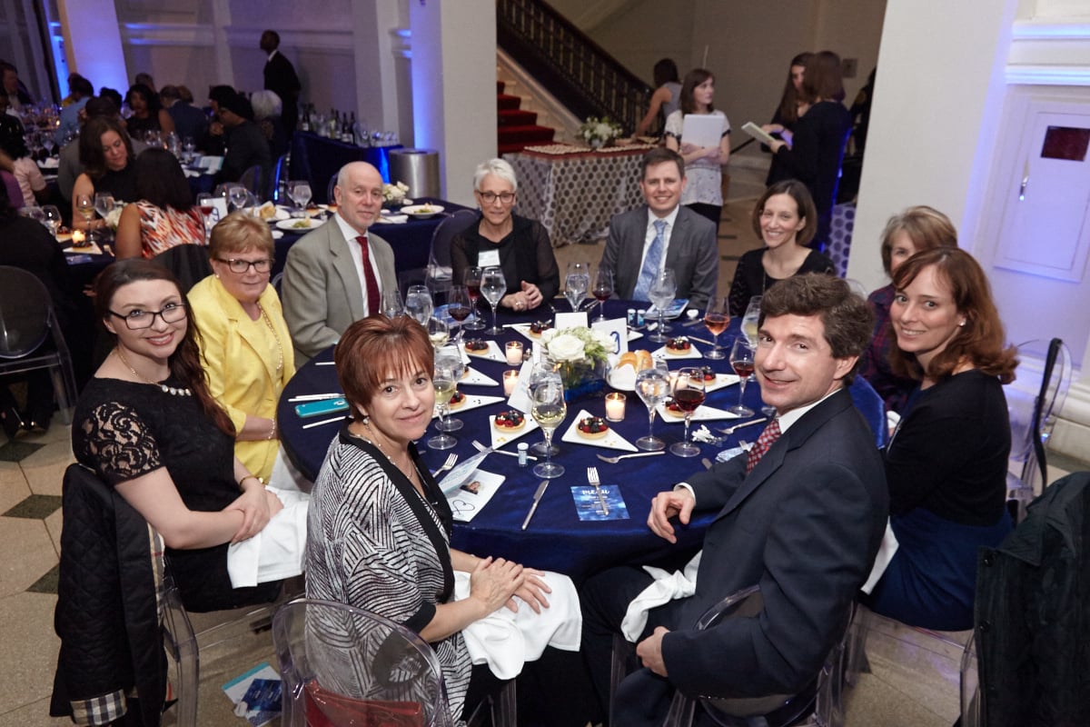 Sibley Memorial Hospital purchased a table in support of nursing finalists Mary Cox and Suzanne Dutton. 