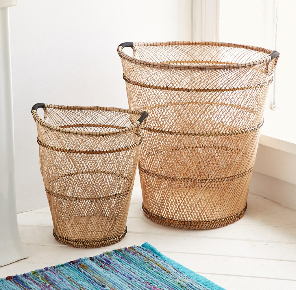 bathroom decor accessories Urban-Outfitters-locust-rattan-wastebasket