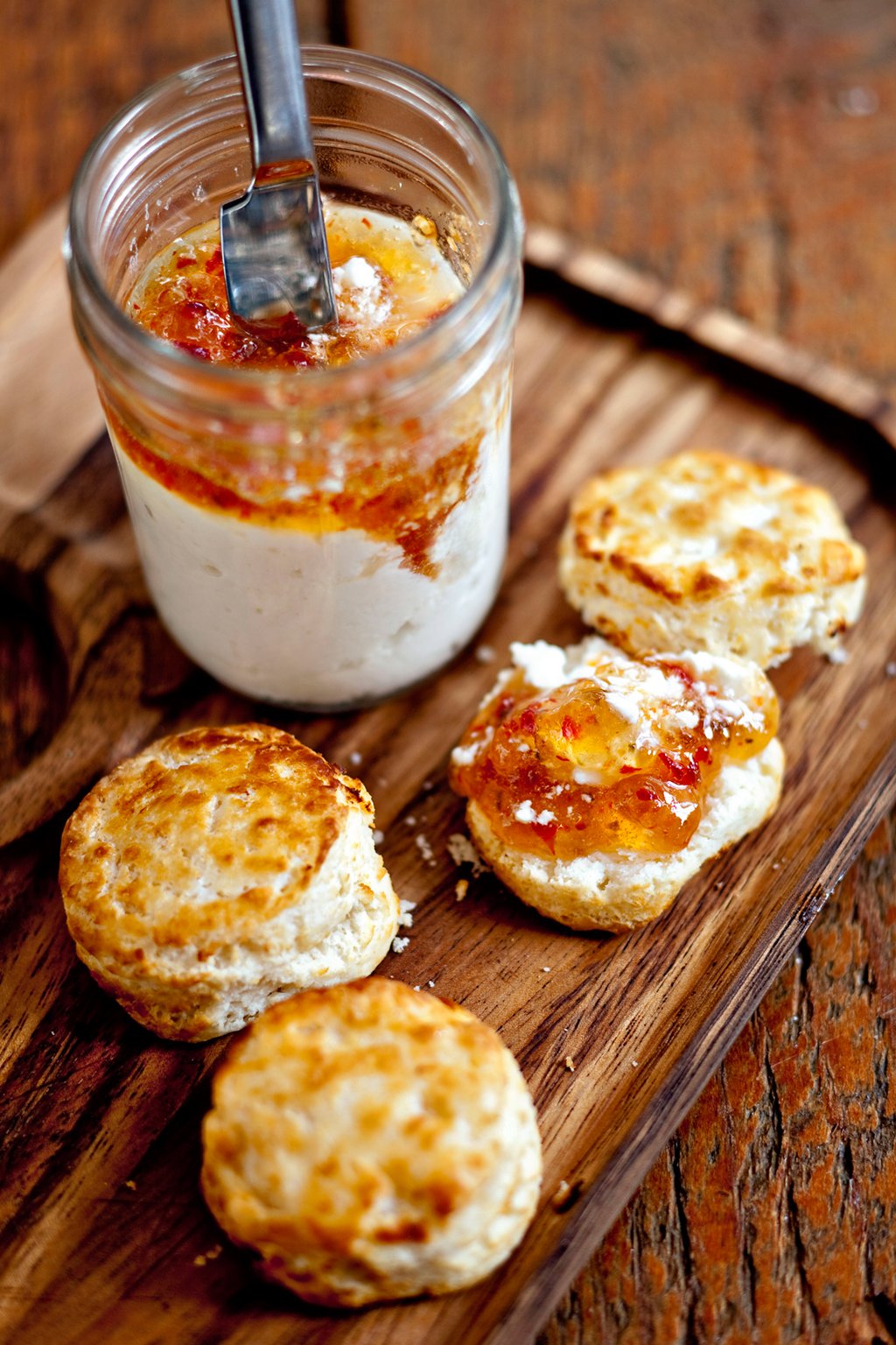 Cheap Restaurants in Arlington. Biscuits with pepper cream cheese at Bayou Bakery. Photograph by Scott Suchman.