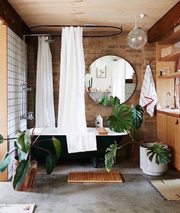 bathroom decor accessories forest-spa-natural-bathroom-decor-spring-style