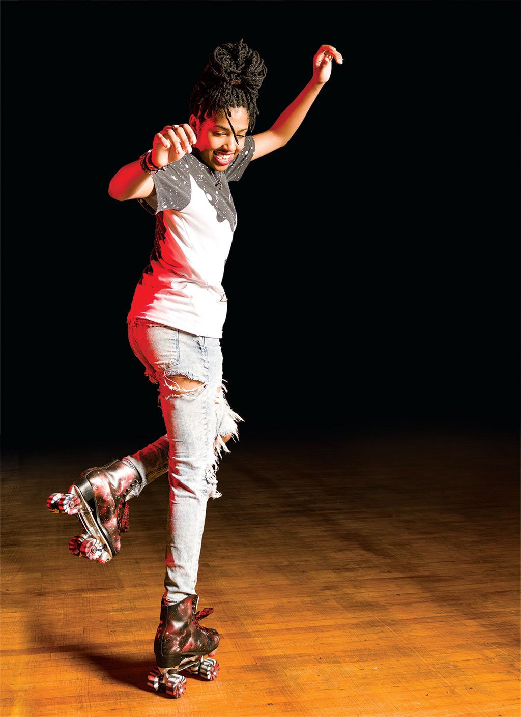 roller-skating-temple-hills-skate-palace_amea-douglas - Washingtonian Roller Skating. Amea Douglas.