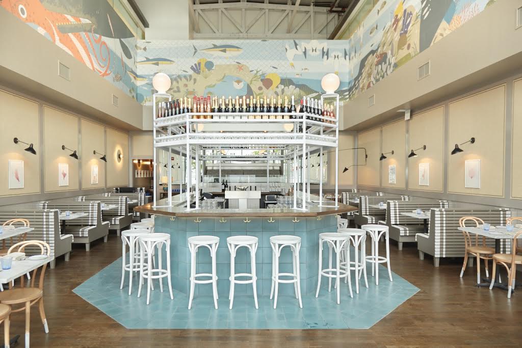 Whaley's opens with a raw bar and modern seafood menu near Nationals Park. Photography by Jeff Elkins