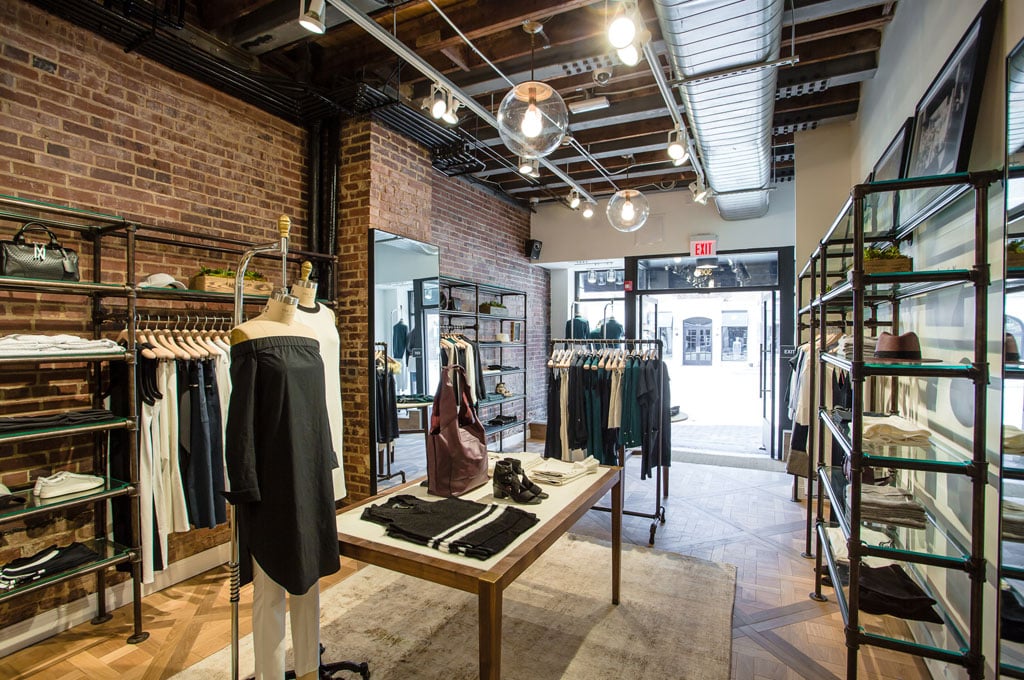 The 875-square-foot boutique sits adjacent to Rag & Bone's original Georgetown storefront. 