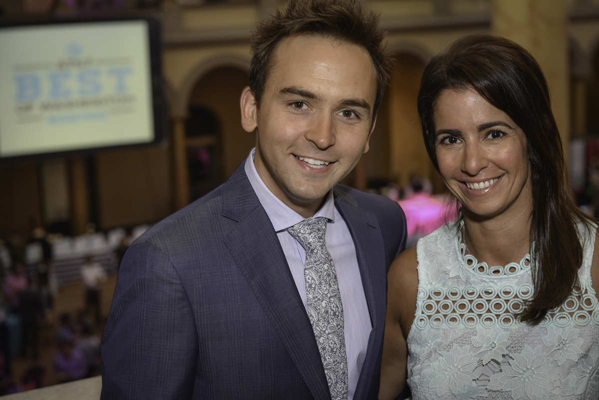 Washingtonian Magazine, Best of DC Party, VIP Publisher's Reception, National Building Museum, photo by Ben Droz.