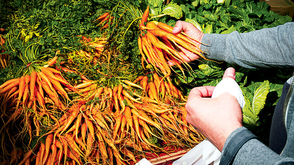 Farmers Market produce