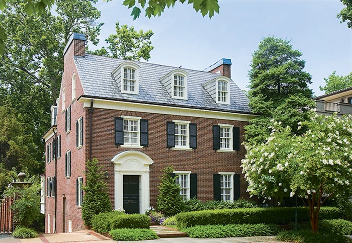 Bloomberg Media CEO Justin Smith's Kalorama home. Photograph by Homevisit.