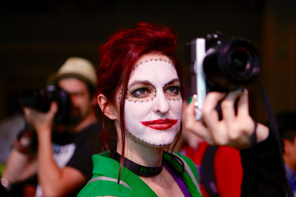 Woman Mask Paint Cosplay