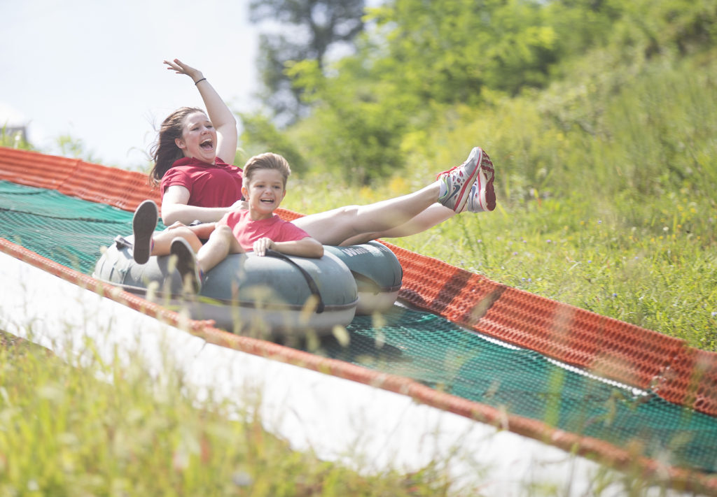 Summer Tubing at Wintergreen Resort