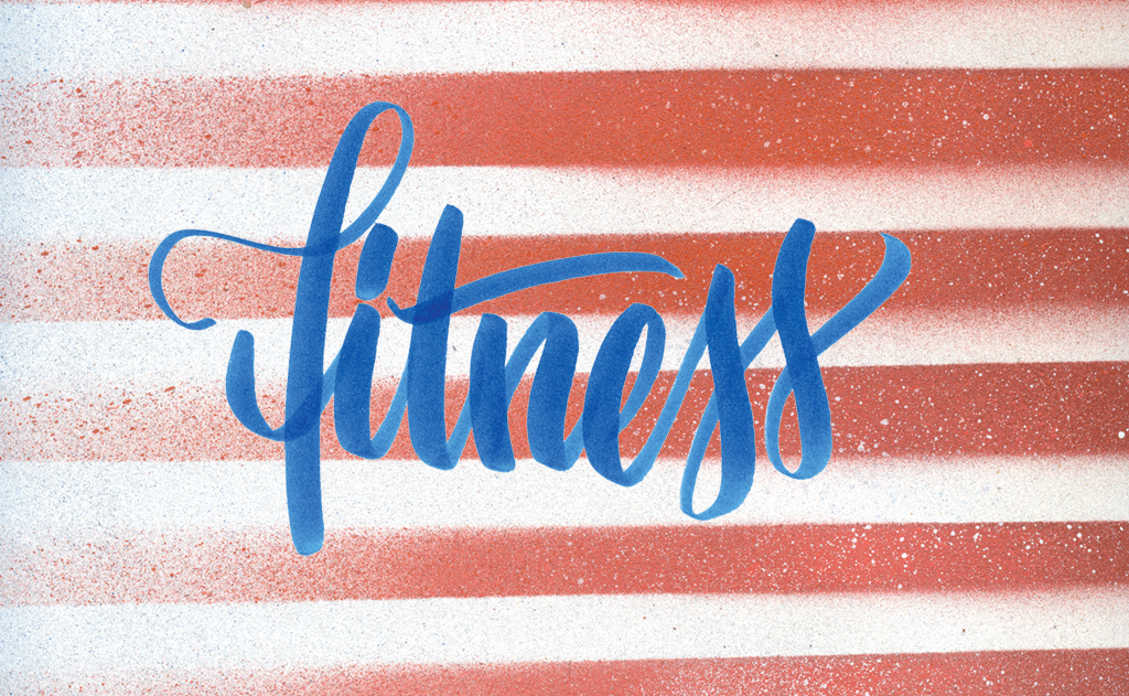 best-of-washington_fitness-no-kettlebells - Washingtonian Best of Washington. Typography and flag pattern by Brian Kaspr.