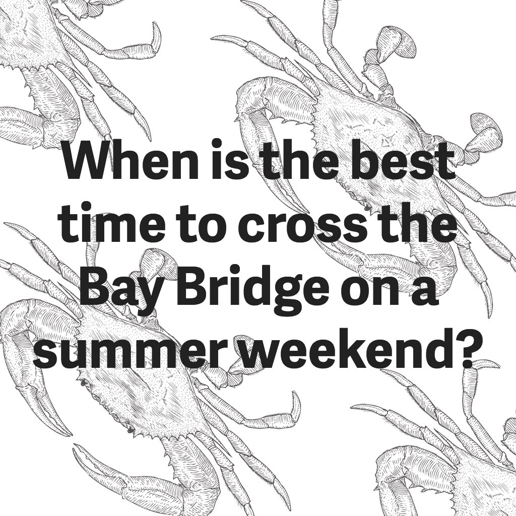 best-time-cross-bay-bridge-summer