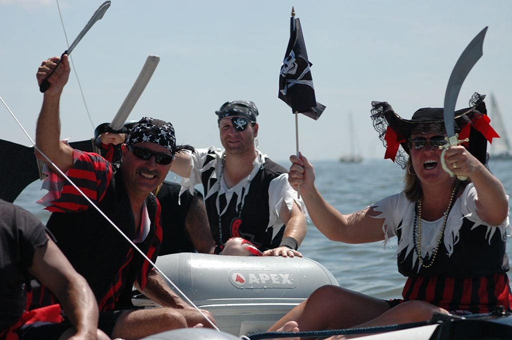 chesapeake-bay-festivals-pirates-wenches - Washingtonian Photograph courtesy of Rock Hall's Pirates and Wenches Weekend.
