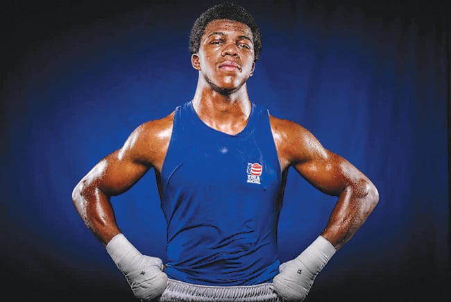 Gary Antuanne Russell will be a newcomer to the Summer Games if he finishes first or second in a May tournament. Photograph of Russell by Bob Davis.